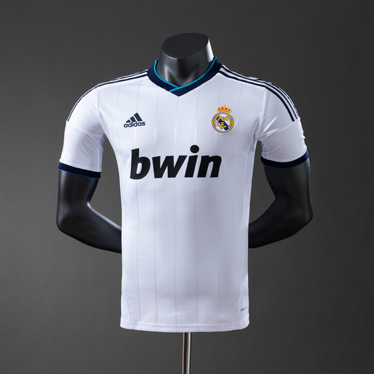Retro Real Madrid 2012/13 Home Jersey Player Version