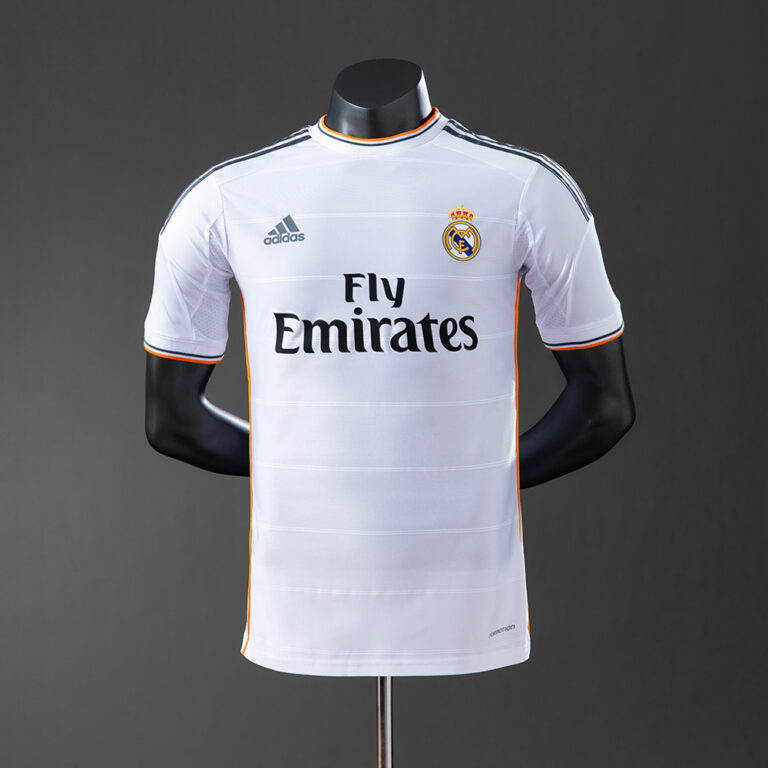 Retro Real Madrid 2013/14 Home Jersey Player Version