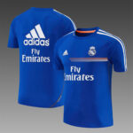 Retro Real Madrid 2013/14 Royal Blue Training Jersey
