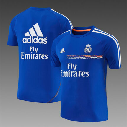 Retro Real Madrid 2013/14 Royal Blue Training Jersey