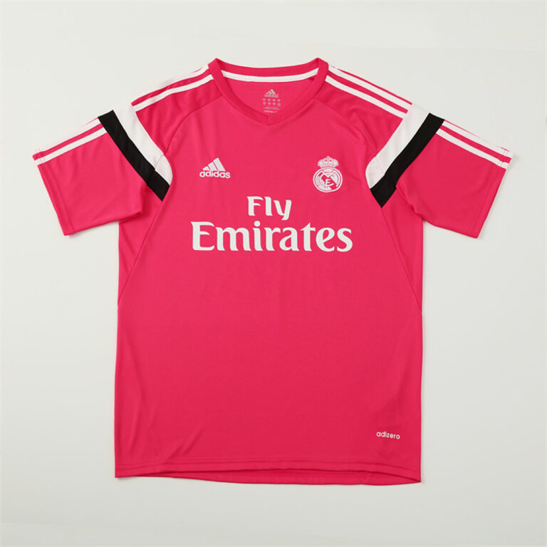 Retro Real Madrid 2014/15 Pink Training Jersey