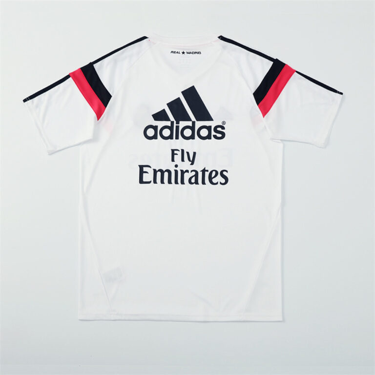 Retro Real Madrid 2014/15 White Training Jersey