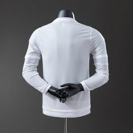 Retro Real Madrid 2015/16 Home Long Sleeve Jersey Player Version