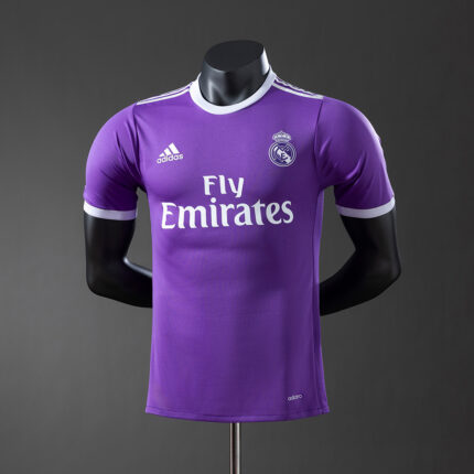 Retro Real Madrid 2016/17 Away Jersey Player Version