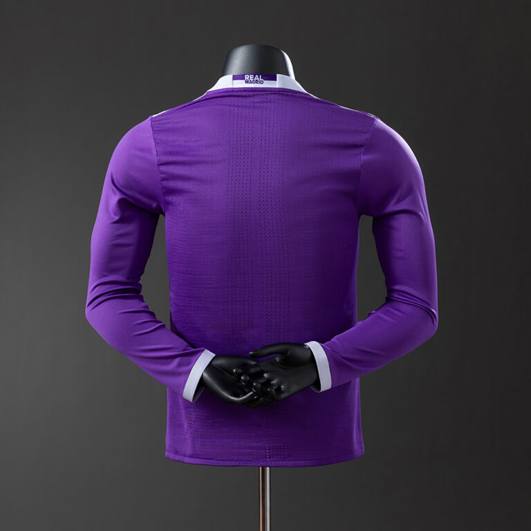 Retro Real Madrid 2016/17 Away Long Sleeve Jersey Player Version