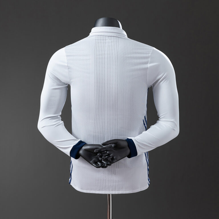 Retro Real Madrid 2016/17 Home Long Sleeve Jersey Player Version