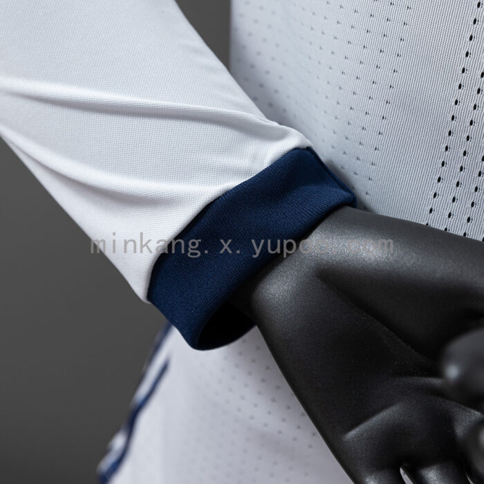 Retro Real Madrid 2016/17 Home Long Sleeve Jersey Player Version