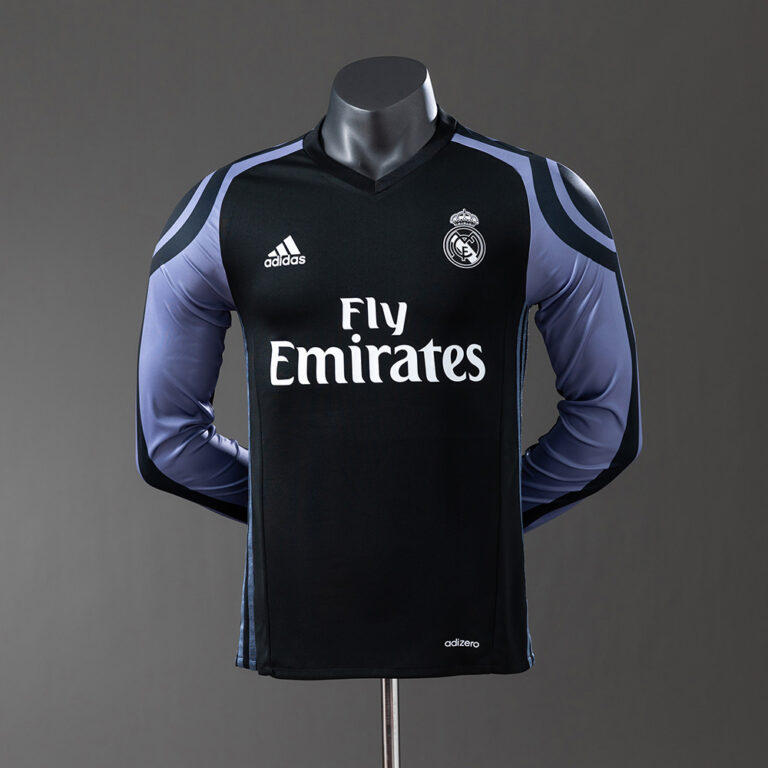 Retro Real Madrid 2016/17 Third Long Sleeve Jersey Player Version