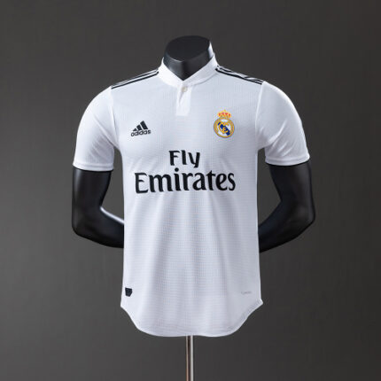 Retro Real Madrid 2018/19 Home Jersey Player Version