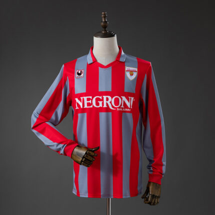 Retro Remo 1995/96 Home Cremonese Long Sleeve Jersey