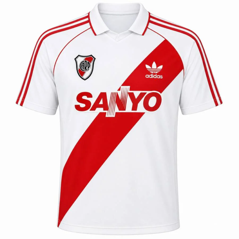 Retro River Plate 1992/94 Home Jersey