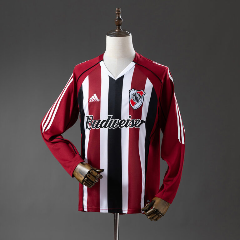 Retro River Plate 2005/06 Away Long Sleeve Jersey