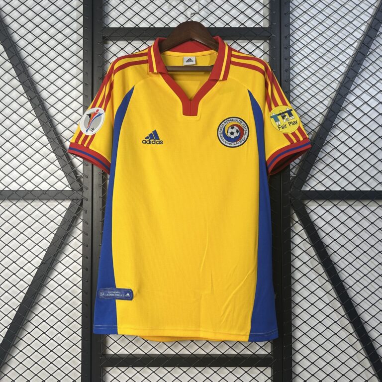 Retro Romania 2000 Home Jersey