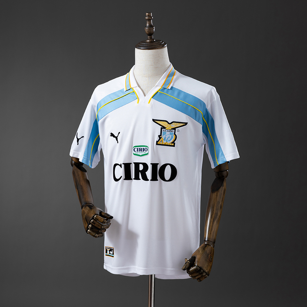 Retro S.S. Lazio 1998/00 Away Second Jersey Retro S.S. Lazio 1998/00 Away Second Jersey