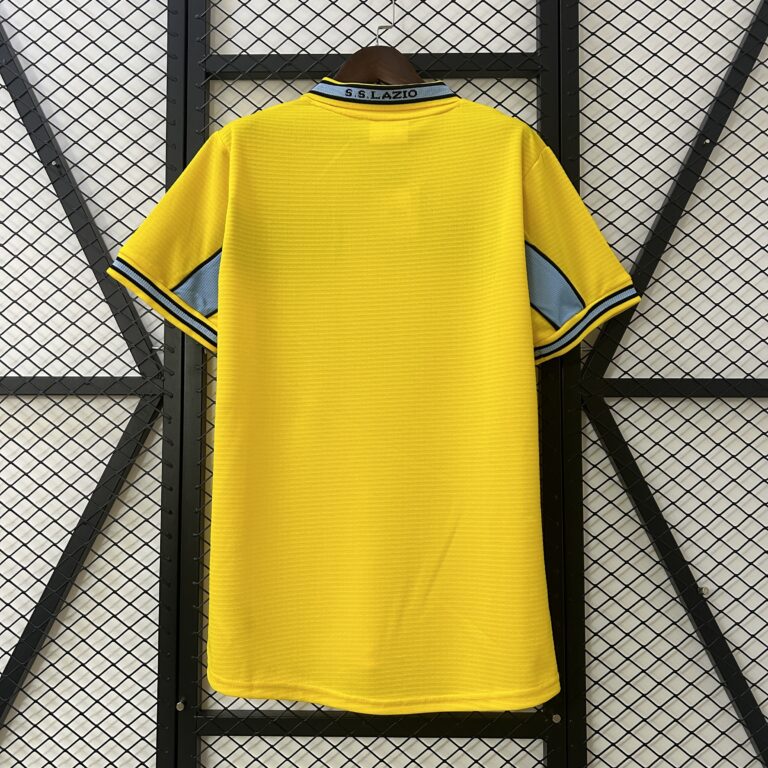 Retro S.S. Lazio 1998/99 Yellow Jersey