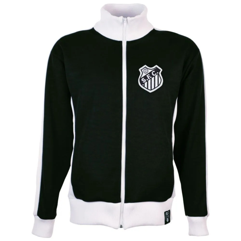 Retro Santos 2006/07 Windbreaker Black Jacket
