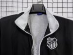 Retro Santos 2006/07 Windbreaker Black Jacket