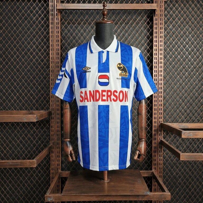 Retro Sheffield Wednesday 1992/93 Home F.C. Jersey
