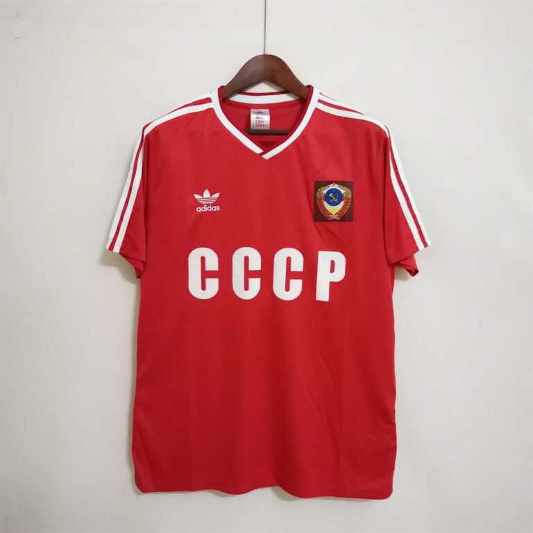 Retro Soviet Union 1986 World Cup Home Jersey