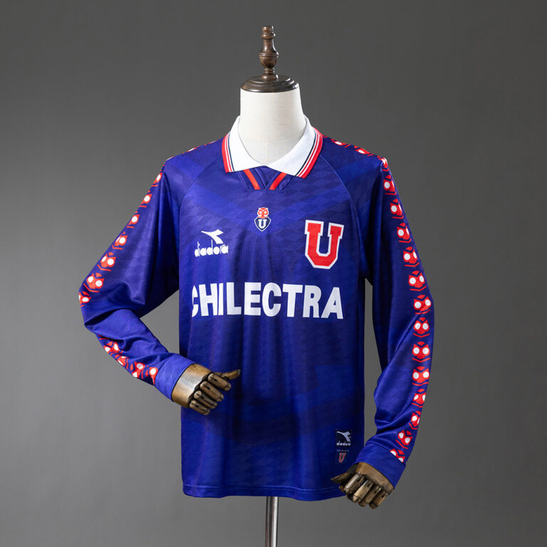 Retro Universidad de Chile 1996/97 Home Long Sleeve Jersey
