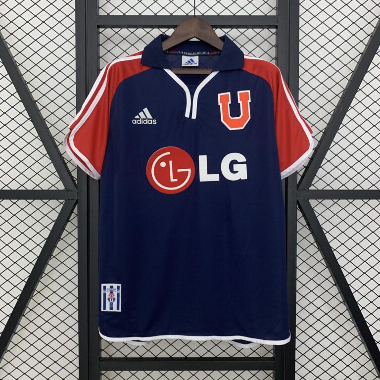 Retro Universidad de Chile 2001/02 Home blue Jersey