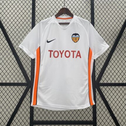 Retro Valencia CF 2006/07 Main white Jersey
