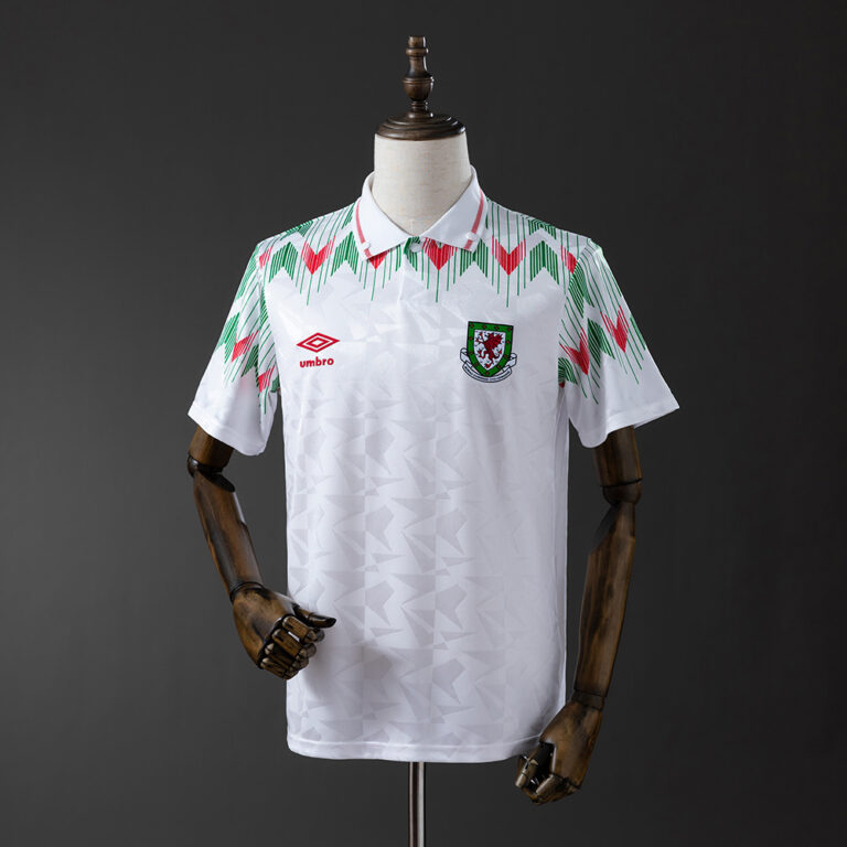 Retro Wales 1990 World Cup Away Jersey