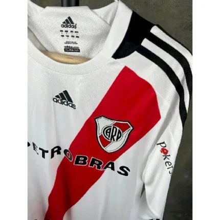 River Plate 2009/2010 Home Long Sleeves Retro Jersey