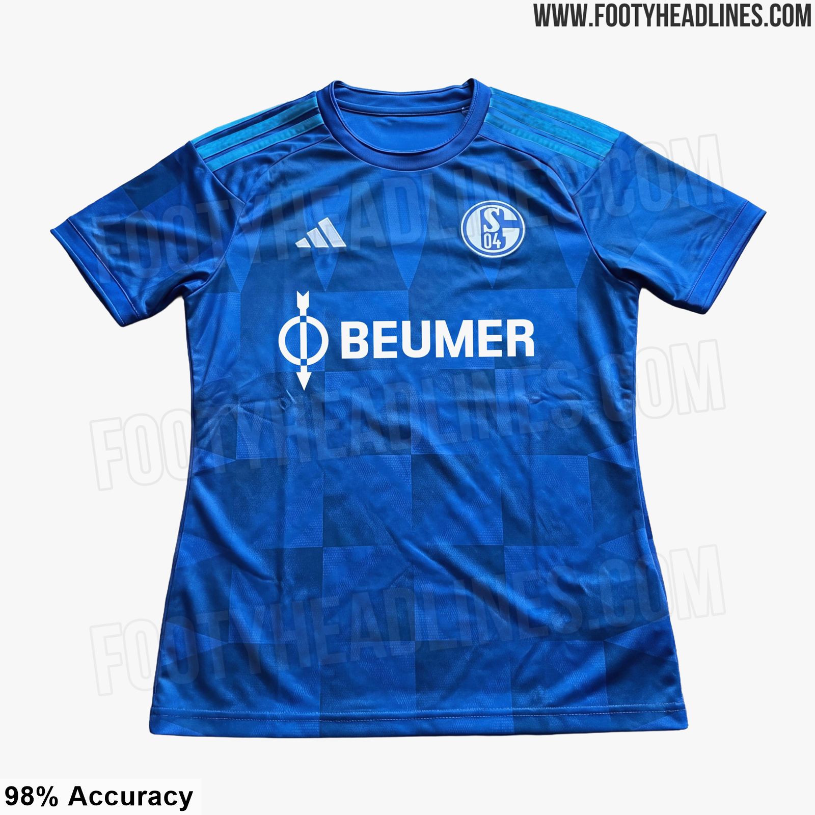 Schalke 2026/27 home kit leaked image