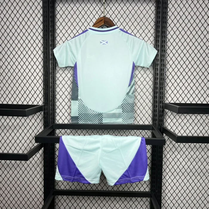 Scotland 2024/25 Euro Away Kids Kit