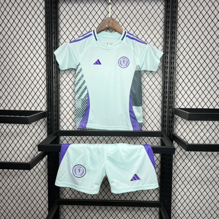 Scotland 2024/25 Euro Away Kids Kit