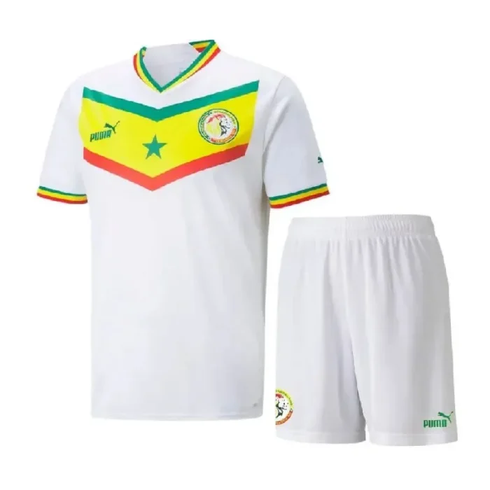 Senegal 2022 World Cup Home Kids Kit