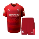 Sevilla FC 2022/23 Away Kids Kit