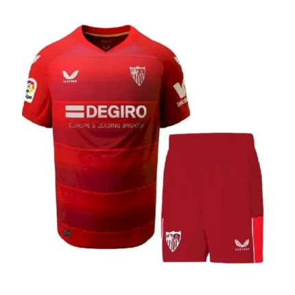 Sevilla FC 2022/23 Away Kids Kit