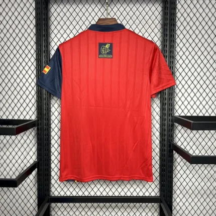 Spain 1996 Home Retro Jersey