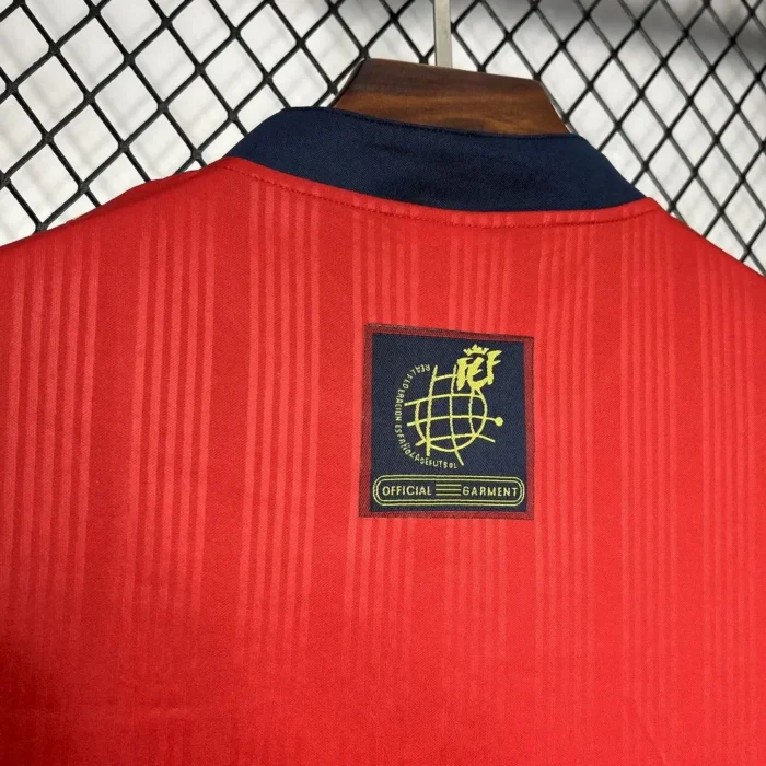 Spain 1996 Home Retro Jersey