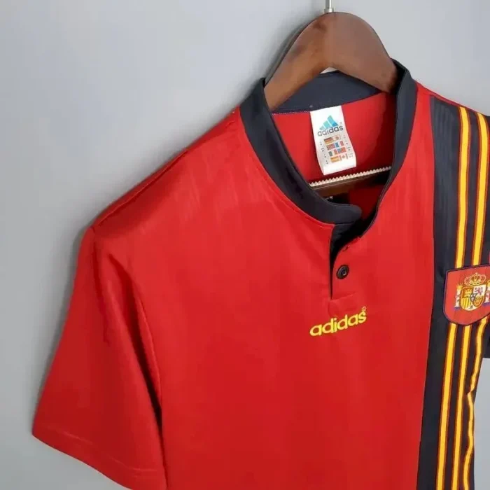Spain 2002 Home Retro Jersey