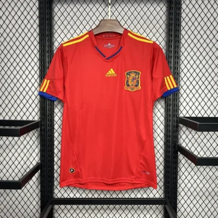 Spain 2010 Home Retro Jersey
