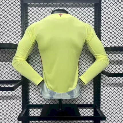 Spain 2024/25 Euro Away Long Sleeves Jersey Player Version