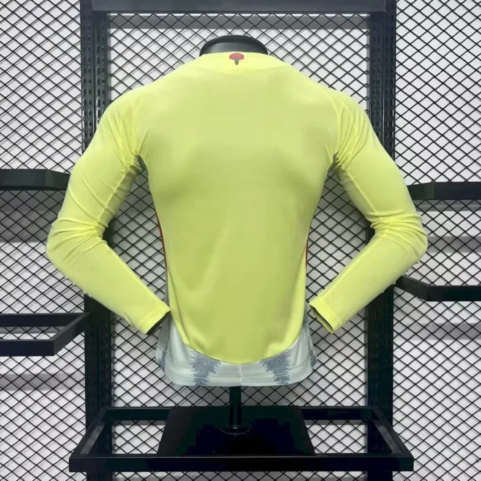 Spain 2024/25 Euro Away Long Sleeves Jersey Player Version