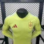 Spain 2024/25 Euro Away Long Sleeves Jersey Player Version