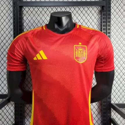 Spain 2024/25 Euro Home Jersey Player Version