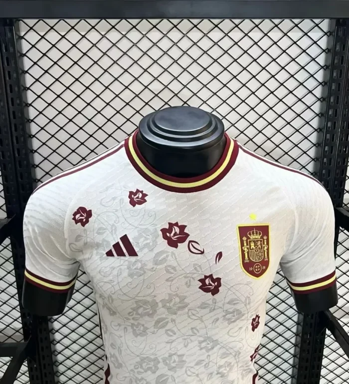 Spain 2024/25 Special Edition White Jersey Player Version