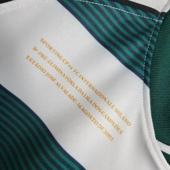 Sporting CP 2000 Home Retro Jersey