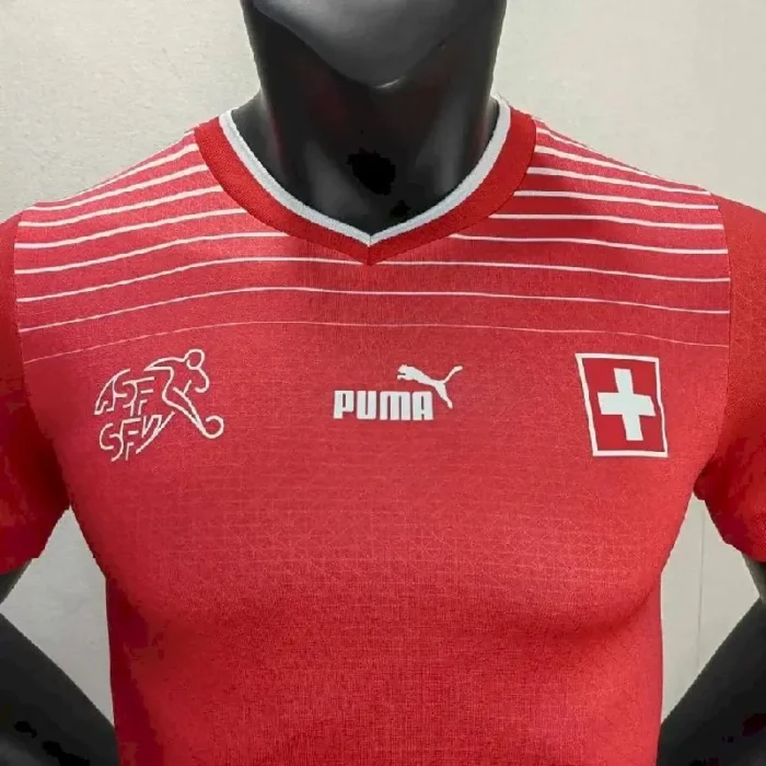 Switzerland 2022 Home Jersey Player Version