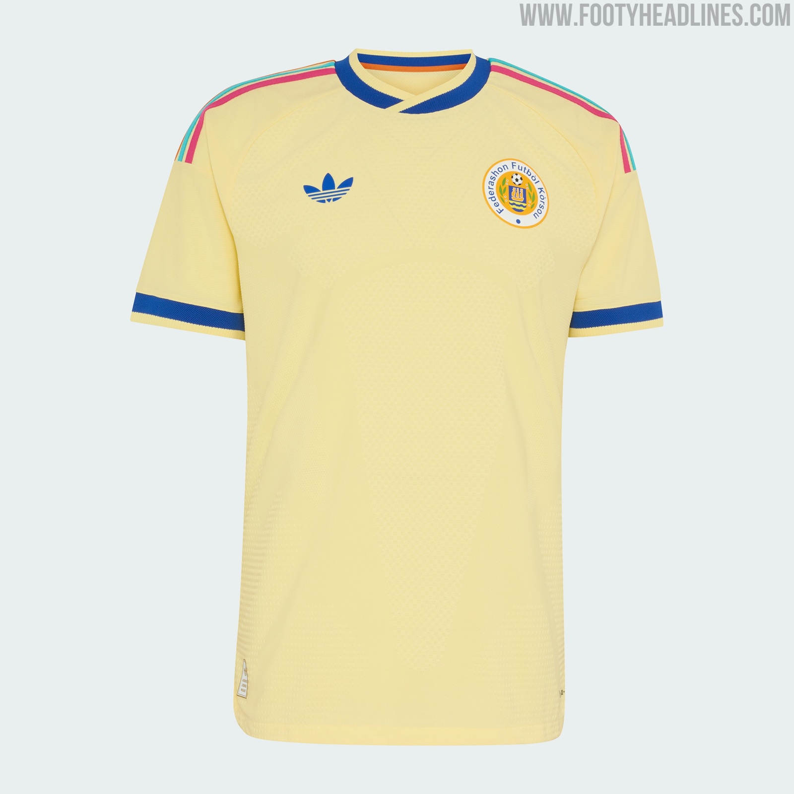 Curacao 2026 World Cup away kit by Adidas in lemon yellow, the best-rated away shirt of the tournament