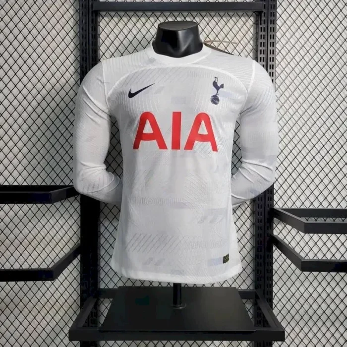 Tottenham Hotspur 2023/24 Home Long Sleeves Jersey Player Version