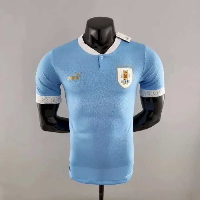 Uruguay 2022 World Cup Home Jersey Player Version