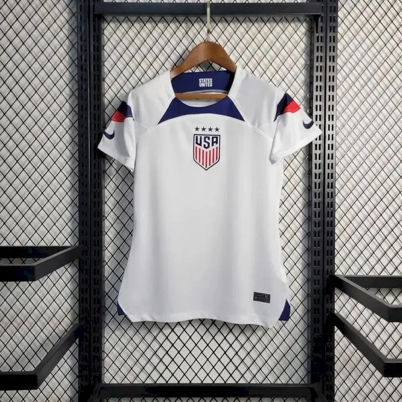 USA 2022/23 Home World Cup Womens Jersey