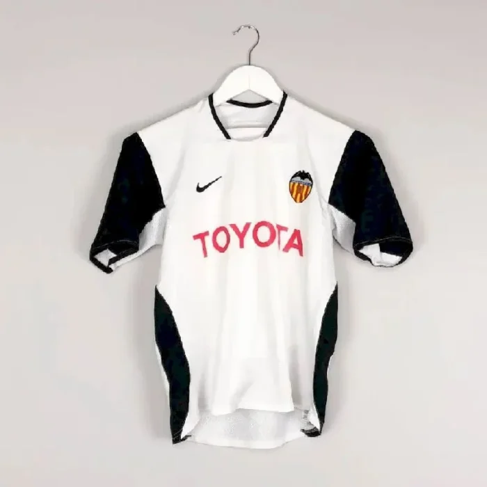 Valencia CF 2003/2004 Home Retro Jersey